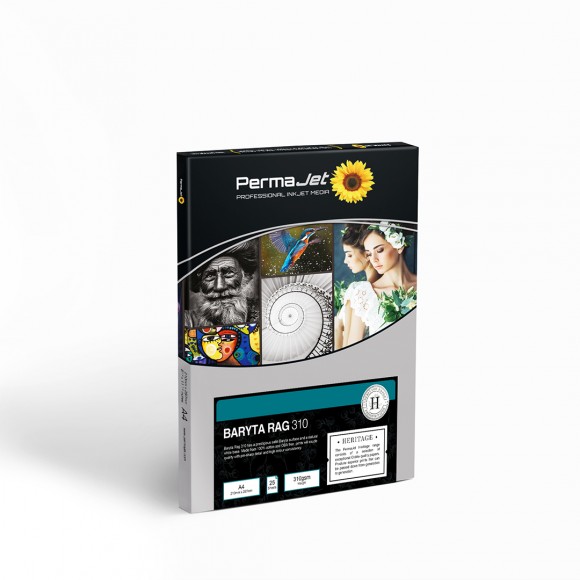 Permajet Baryta Rag 310gsm A4 - 25 sheets